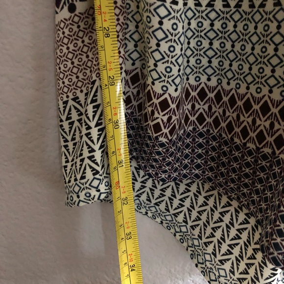 NWOT Long sleeve patterned romper - Picture 6 of 7